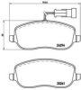 BREMBO P 23 100 Brake Pad Set, disc brake